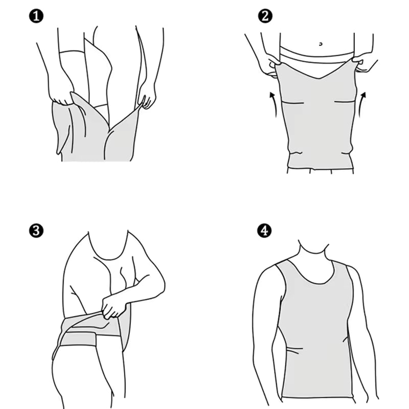 Kipute™ - Men’s Slimming Compression Vest