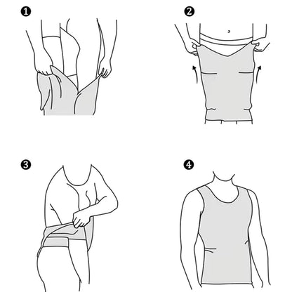Kipute™ - Men’s Slimming Compression Vest